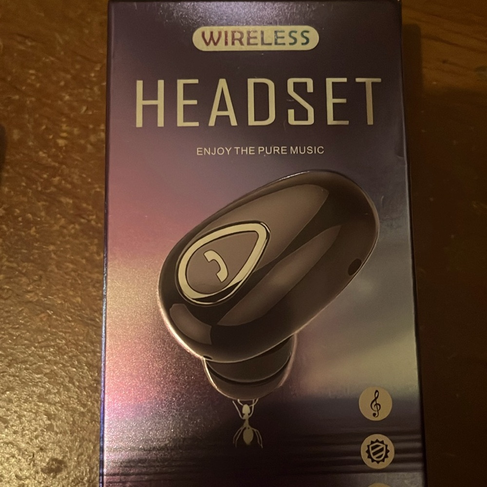 Brand new wireless headset